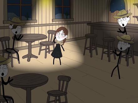 今天你要体验的人生副本是,莎莎舞女的一生 #莎莎舞 #搞笑动画