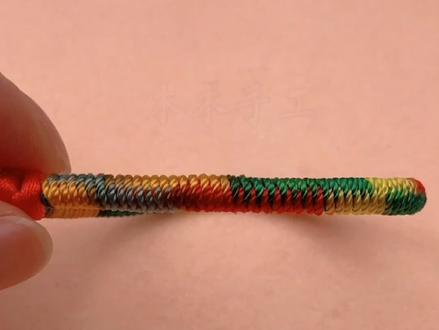 五彩绳包芯金刚结教程#端午节 #金刚结 @抖音小助手