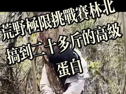 荒野极限挑战赛林北搞到二十多斤的高级蛋白