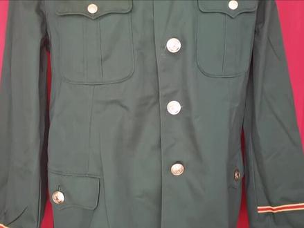 橄榄绿涤卡冬制服#怀念过去 #收藏爱好者 #老兵