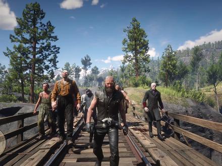 西部扫黑除恶在行动 剿灭莫弗里家族#荒野大镖客2 #主机游戏 #扫黑除恶