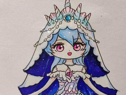 画蛋仔派对人鱼新娘雅歌 #蛋仔派对 #人鱼新娘雅歌 #画人鱼新娘雅歌 #画蛋仔派对 #画蛋仔派对人鱼雅歌