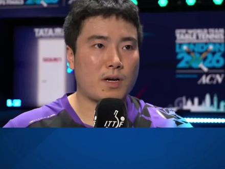 梁靖崑赛后采访挺实在