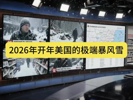 美国暴风雪灾