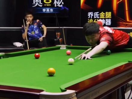 决金中式九球第四季:奥斯本兹战队VS奥秘战队;卫冕冠军81-50大胜;吴振宇打出本场首个大金!喜欢台球的老铁加个关注!持续发布精彩台球视频!#台球是一种生活 #台球🎱 #一杆清台 #斯诺克 #dou来打台球
