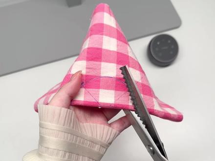 教程✨超简单!方巾发圈 #手工 #缝纫 #教程 #diy #发圈