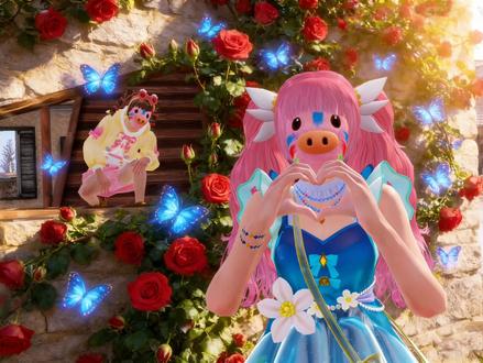 花墙打卡教程来啦#大吉大利和平年 #和平打卡 #豆包