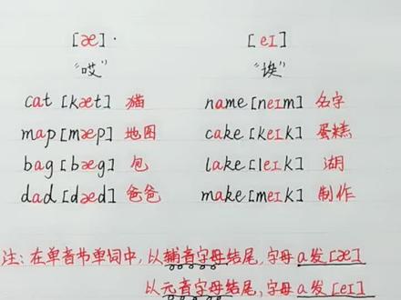 区分易混音标,总结发音规则,赶紧学习收藏起来吧!❤️+关注我,明天都有新收获!#英语音标@抖音小助手