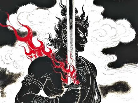 王从天降,怒目狰狞.#不动明王 #生肖守护神