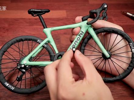 用3D笔手工diy公路赛自行车!#手工diy #创意手工 #玩具 #3d打印笔