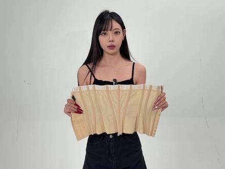 只要你想要自己身材变得更好想要拥有腰线想要不费力拥有折角腰 这款字母束腰真的值得尝试!#龙牙童服饰 #龙牙童 #束腰 #束腰测评 #清仓捡漏