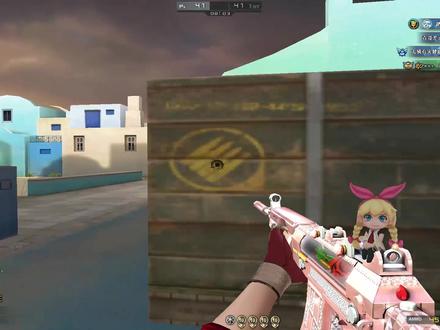 【CF趣味实验】QBZ03金色蔷薇与源系列有区别么?全新永久! #CF #穿越火线 #斐迪楠