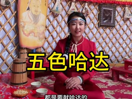 蒙古族的哈达不同的颜色有不同的含义#哈达 #蒙古文化 #家乡推介官 #民族特色民族文化 #那达慕大会