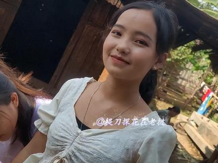 说说我眼中的苗族妹子#老挝农村生活