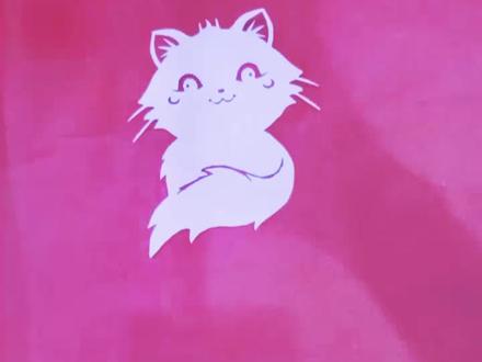 脱稿剪小狐狸 有一定难度#创作简单可爱的剪纸