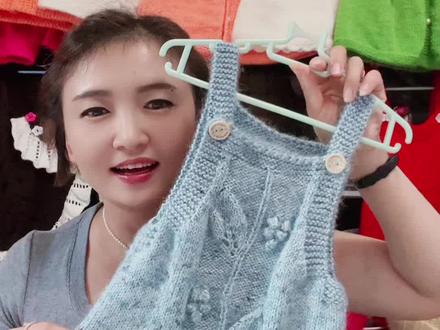 豆豆背心裙教程一@娜娜3号手工毛线