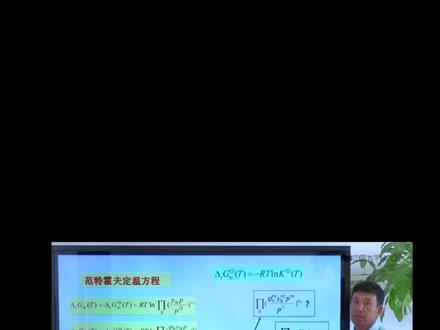 物理化学考研之范特霍夫等温方程!