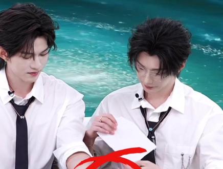 紧张的他……红温了#云旗#郝熠然#云熠#直播录屏分享 #卡姿兰