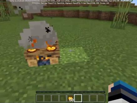 #我的世界 #娱乐 烤金苹果能自动附魔?