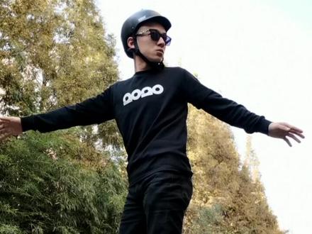 轮滑基础教程3-倒滑-正转倒#轮滑教学