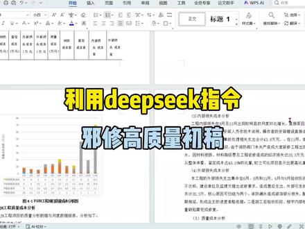 一个邪修高质量初稿的方法 #初稿 #写论文 #毕业论文 #大学生 #deepseek