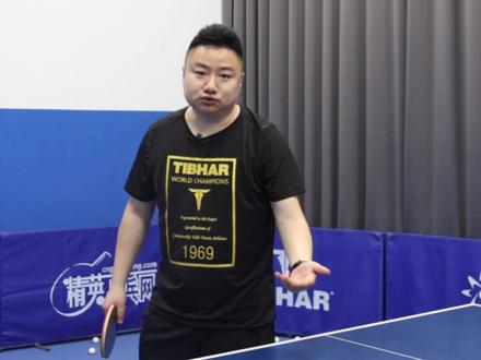 叶明辉最擅长的技术:业余选手必学的超低空反拉!