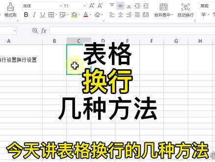 wps,excel,表格换行,强制换行,自动换行,字体大小随单元格改变