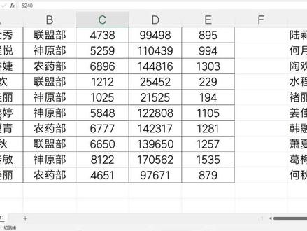 Excel怎么按照指定姓名顺序自定义排序序列 #excel #排序