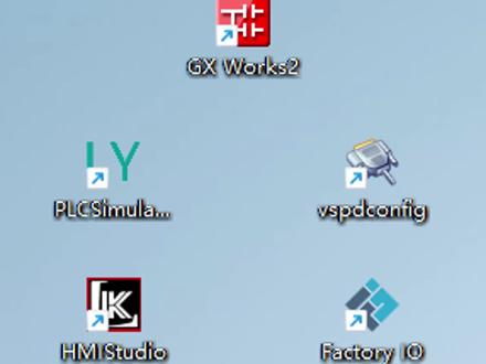 FACTORY IO三菱PLC仿真 FACTORY IO与GX WORKS2及触摸屏仿真#工业自动化软件 #PLC #自动化 #电气控制 #工业自动化