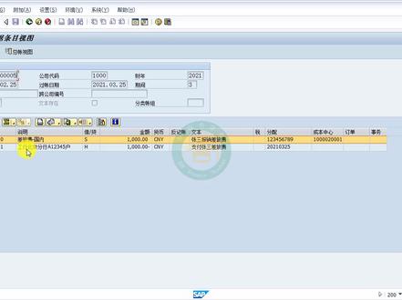 SAP财务实操 之 F-02录入费用凭证