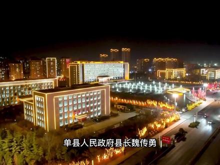单县县委副书记、县长魏传永给全县人民拜年了