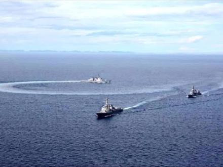 11月3日,美日印澳四国海上联合军演开幕。日媒:目的就是制约中国