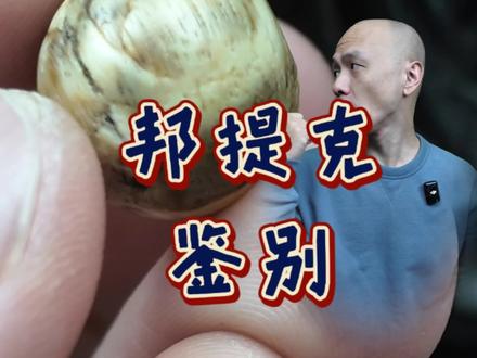 如何鉴别新老邦提克 邦提克是非常受欢迎的古珠品类,但同样,仿品也很多,且不易分辨,事实上,只需要掌握一点,就可以轻松鉴别!#古珠之美 #天珠 #文玩