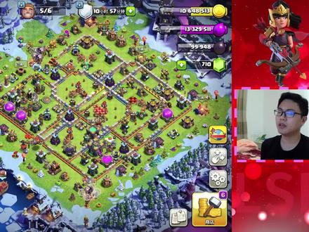 部落冲突:首个战争基地场景烈焰之城!新皮肤猛武蛮王