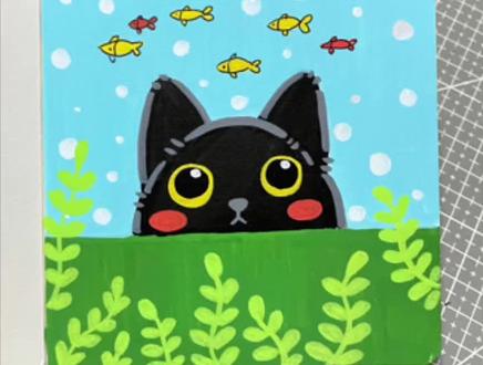 翻翻乐第一页,来交个作业啦#丙烯马克笔 #跟着抖音学画画 #翻翻乐 #绘画教程 #丙烯马克笔绘画 @爱画画的桃子