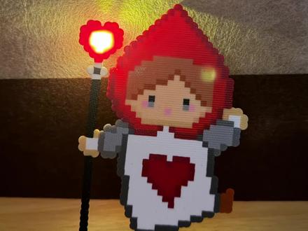 拼豆—卖火柴的小女孩(亮灯版)
#创意diy #手工 #拼豆 #手工diy #我的手工作品