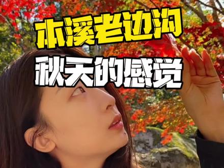 10月,带上家人、朋友一起来本溪老边沟留下秋天的回忆~#赏红叶 #红叶🍁 #本溪 #本溪旅游攻略 #亲子游玩好去处