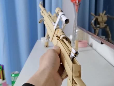 #手工diy #折纸教程 #手工 #吃鸡 #98k 听说大家都在找98k,要抛壳的还要能发射的,不知道我这个行不行啊?