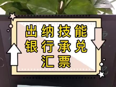 出纳技能 银行承兑汇票#开封会计培训 #出纳实操 #真账实操