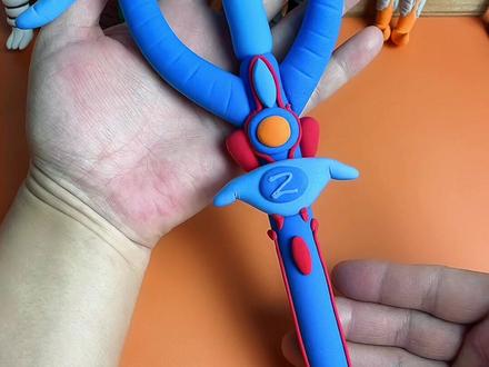 泽塔奥特曼武器-泽塔光弩#粘土 #创作灵感 @抖音小助手