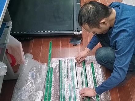 维修一台班班通触摸故障#液晶电视维修