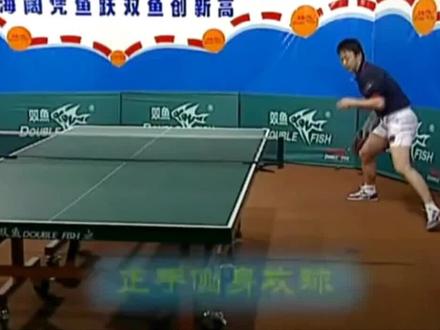 马琳直拍教学—正手侧身攻球#乒乓球教学