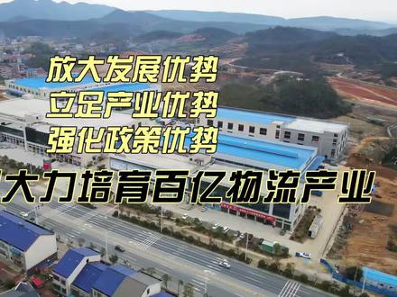悦见丨放大发展优势、立足产业优势、强化政策优势,岳阳县大力培育百亿物流产业(记者 张晗潇)