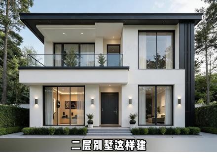 极简现代风两层自建房✨ 12×11m基地造260㎡通透空间,大面宽落地窗+观景阳台,动静分区合理,颜值与实用性拉满,乡村建房首选!
#现代自建房 #别墅设计 #乡村建房 #自建房图纸