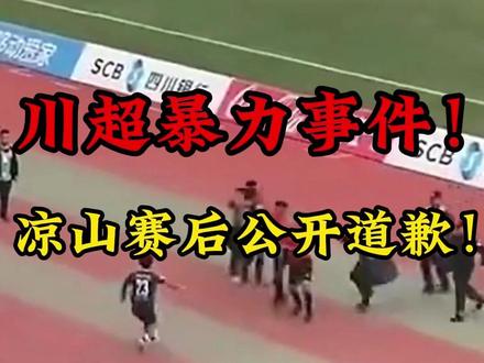 川超暴力事件,飞踢裁判? #川超 #飞踢 #足球