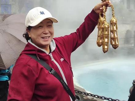 自驾游到腾冲了参观热海大滚锅##记录退休生活