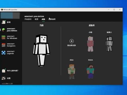 你还不会在《我的世界JAVA版》里换皮肤么? #我的世界 #minecraft