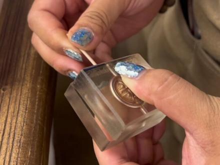 手工香珠制作过程,看着简单。#手工diy #制作过程 #非遗文化