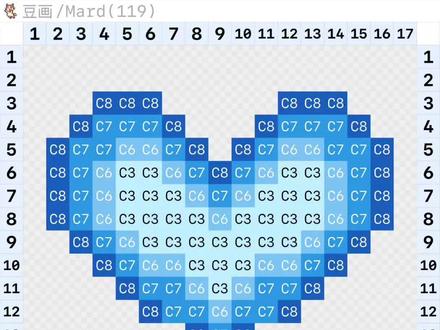 好看的拼豆图纸#醒图#醒图创作者#拼豆图纸