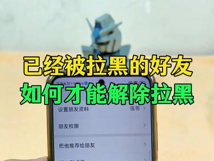 被拉黑的好友,如何解除拉黑,一看就会!#手机使用技巧 #微信使用小功能 #玩机技巧 #知识分享